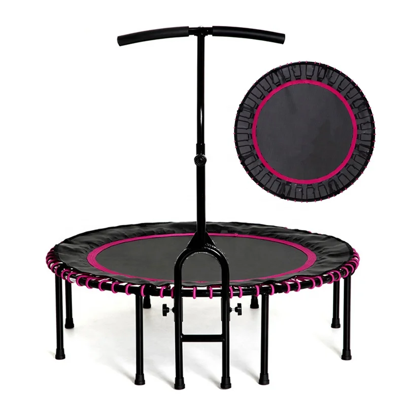 Fitness Park Equipment Rebounder Soft Play Single Bungee Jumping Kids Adult Handle Round Indoor Park Manufacturers Trampoline