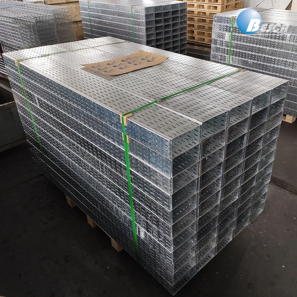 GI galvanized cable tray and cable elbow tee connectors