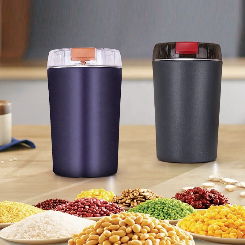 Portable Coffee Mini Dry Food Spice Grinder Machine Table Personal Blender For Coffee Bean Grinder Electric