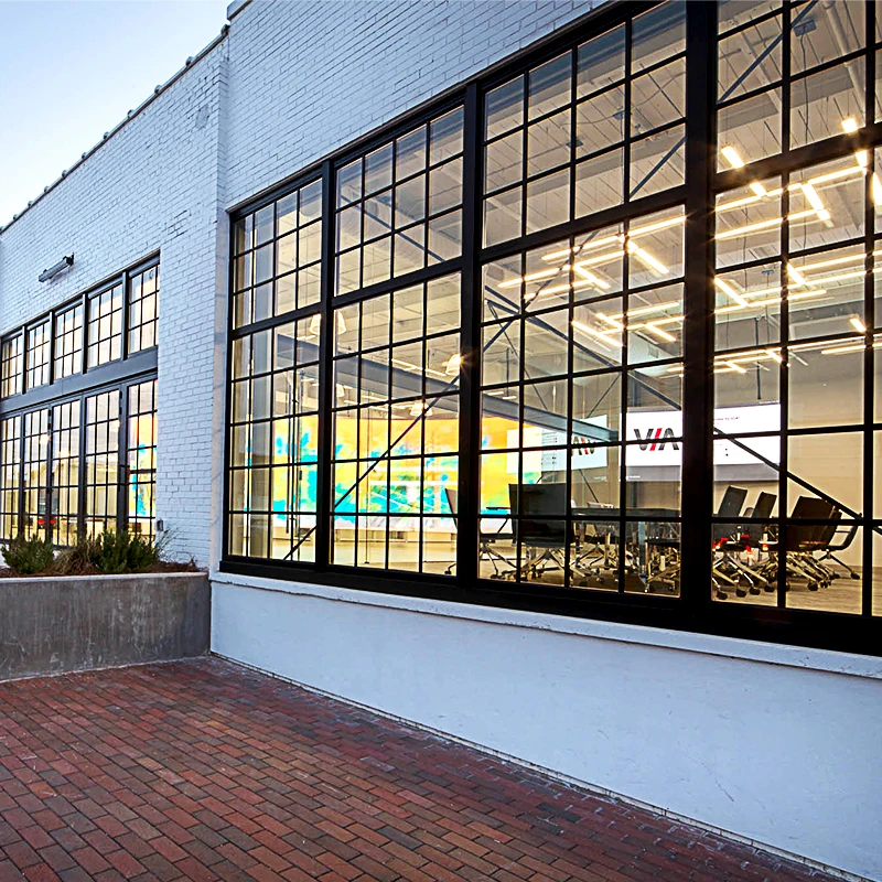 Double Glazing Frameless Facade Panels Exterior Curtain Wall Aluminum Stick Built Frame