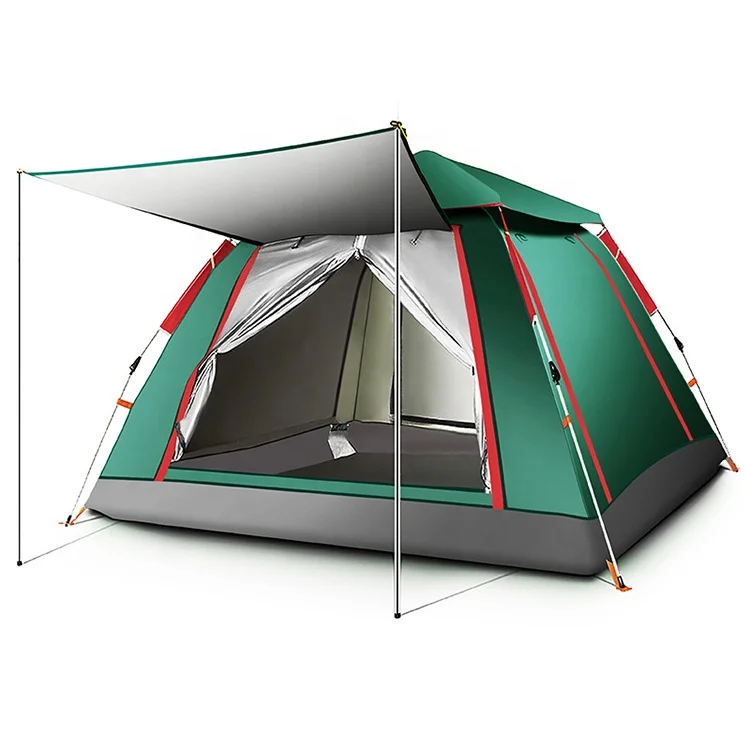 Hot Sale Factory wholesale Automatic Tent Double Layer Waterproof & UV Protection Fishing Camping Tent for Outdoor Camping
