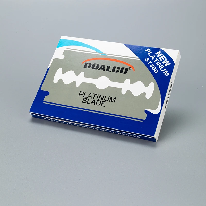 Doalco 10pcs/Small Box 100pcs/Big Box Single Sided Safety Razor Blades Best Safety Blades Edge Razor Blades For Body Use