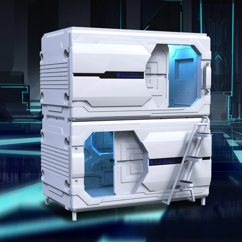 Hongkai Sleep Cabin for Indoor Hospital Use Single & Double Space Bed, Smart Sleep Capsule