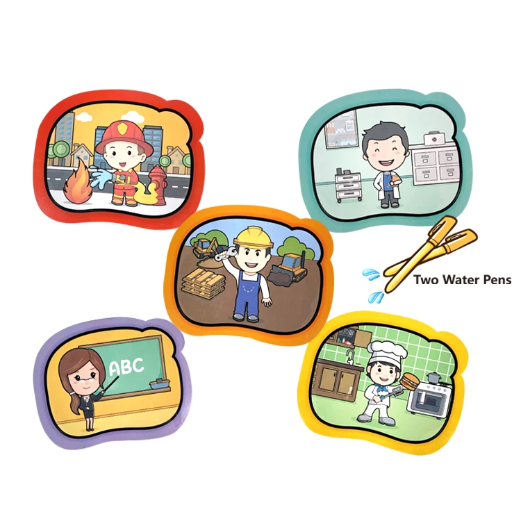 Fun 2 Learn 2 in 1 Aqua Doodle Board and Magnetic Drawing Board Toy STEAM Preschool Learning Toy Educational