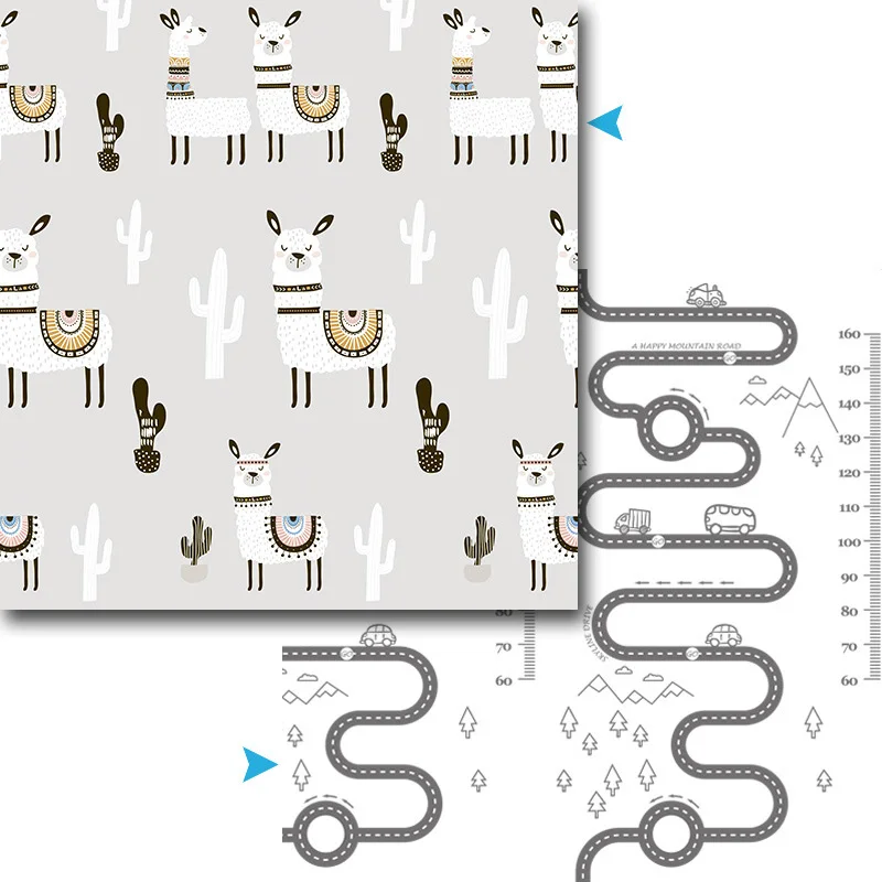 
New Non-Toxic Non-Slip Reversible Waterproof Folding Crawling Puzzle Baby Floor Play Mat 