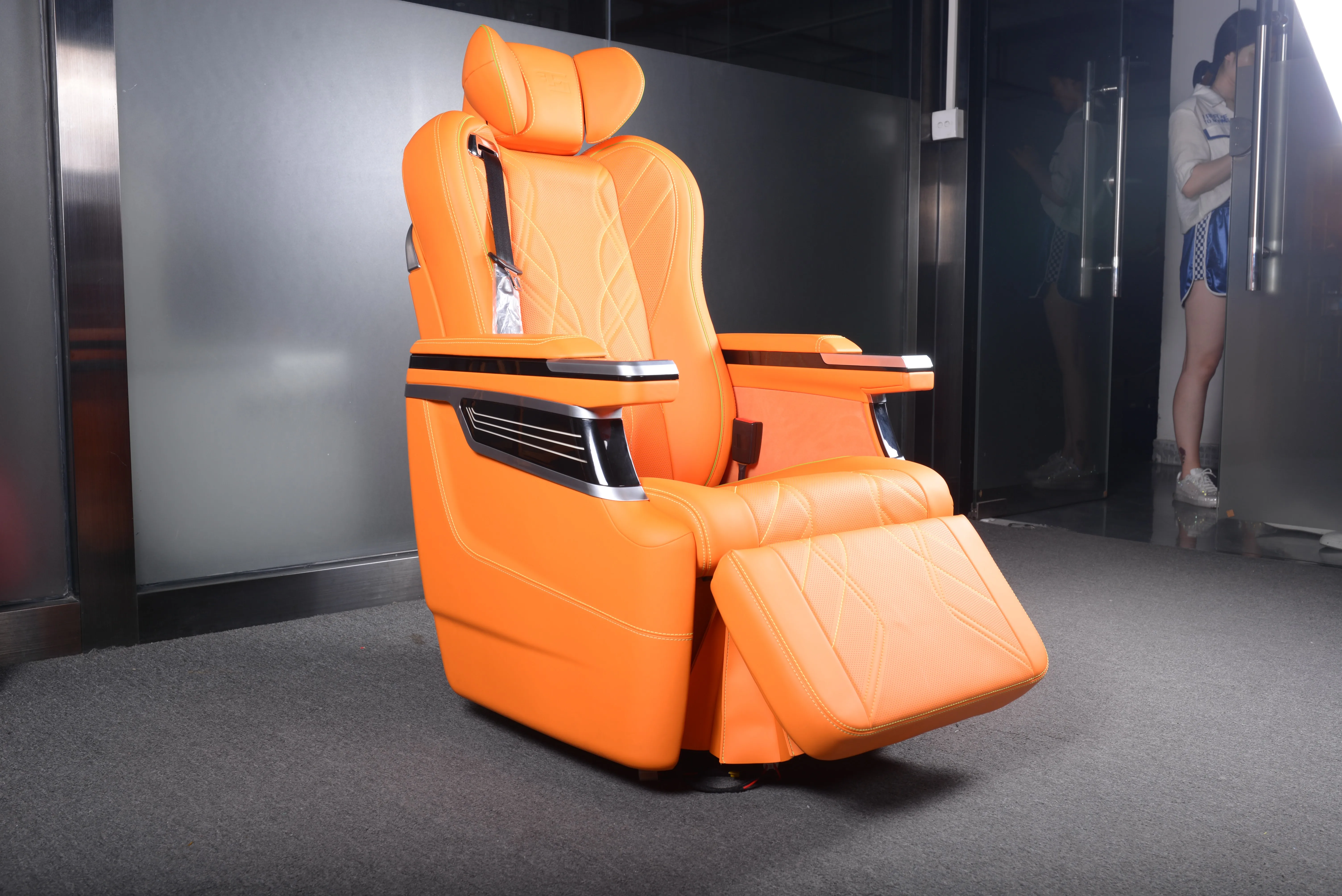 VIP MVP VAN car seat rotating touch screen massage wireless charging original base seat for Ford Transit