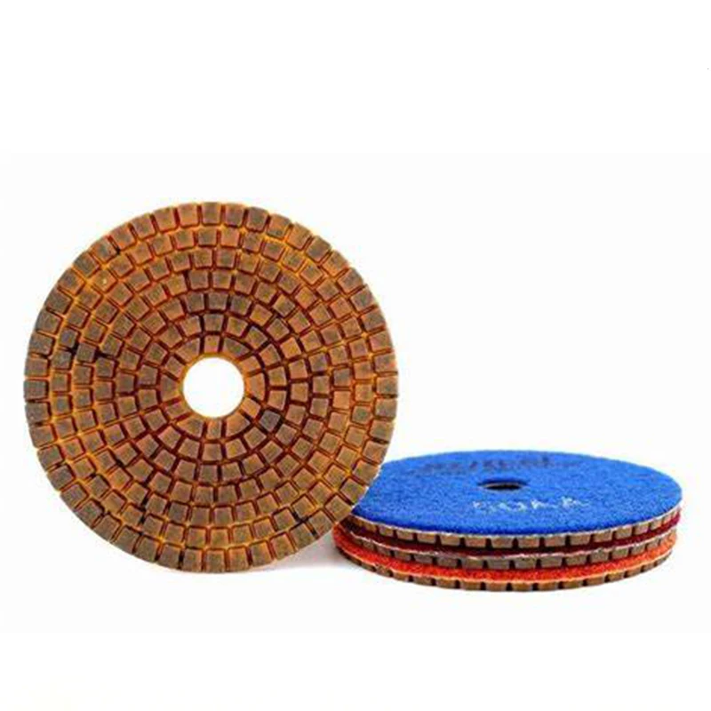 Good Gloss 150mm Metal Wet Polishing Pad for Glass and Artificial Stone