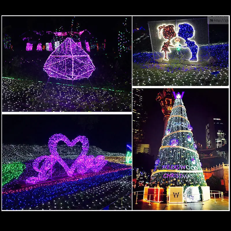 Outdoor Waterproof LED Christmas lights for interior and exterior decoration