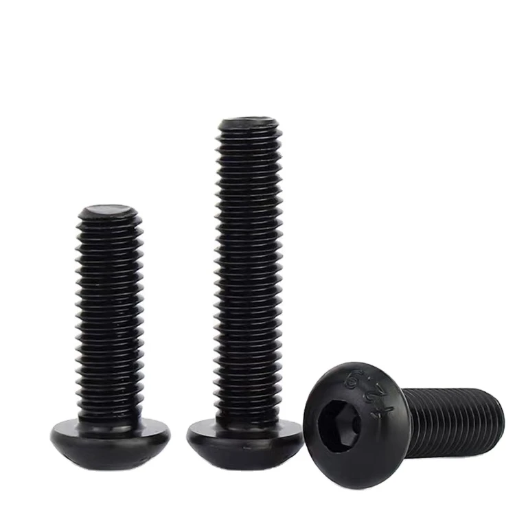 China fastener iso 7380 m3 m4 m5 m6 m8 304 stainless button head allen bolt Pan hand allen socket bolt