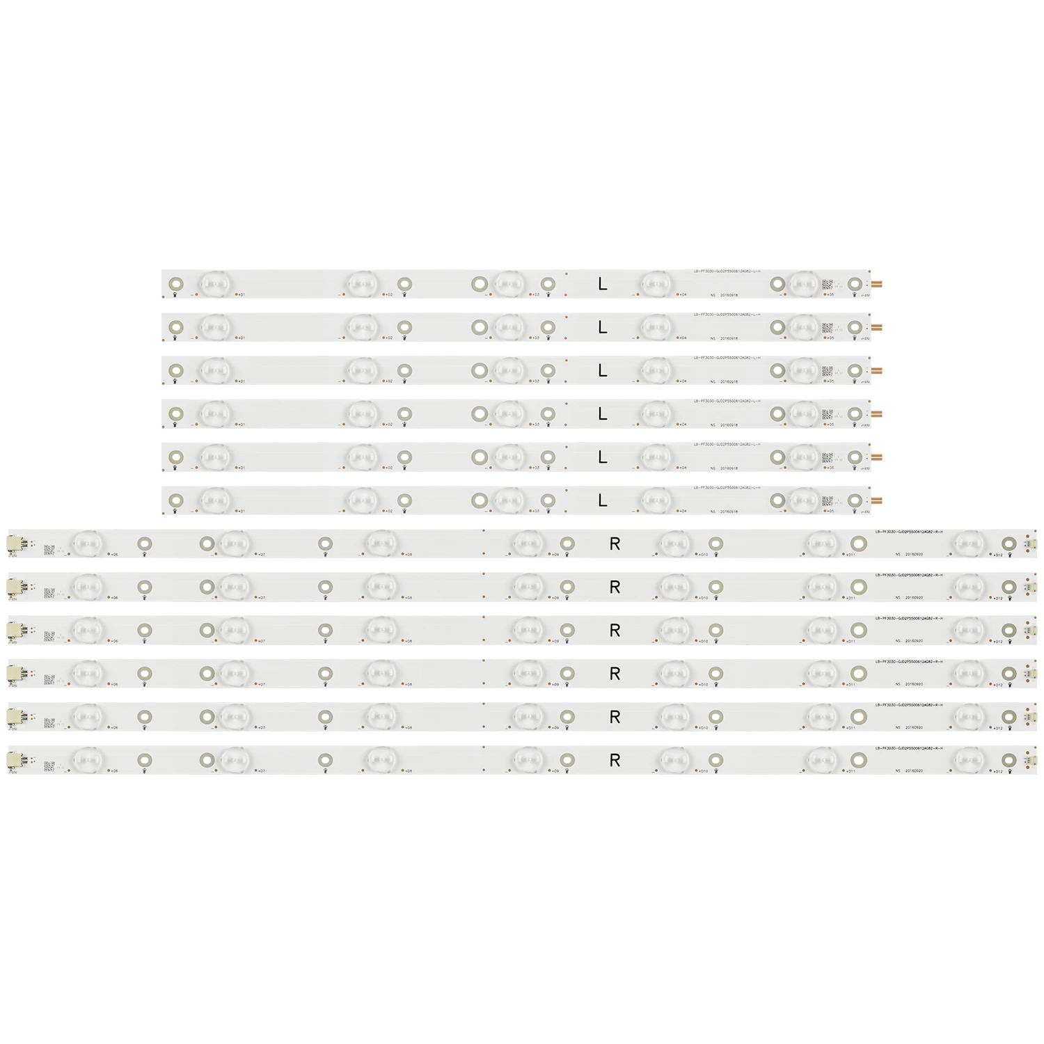J-232 дешевая полоса подсветки 500TT67/68 V2 для Philips 50PFT4509/12 50PUF6061/60 50PUF6461/T3 50PUF6631/T3 LE50U7970