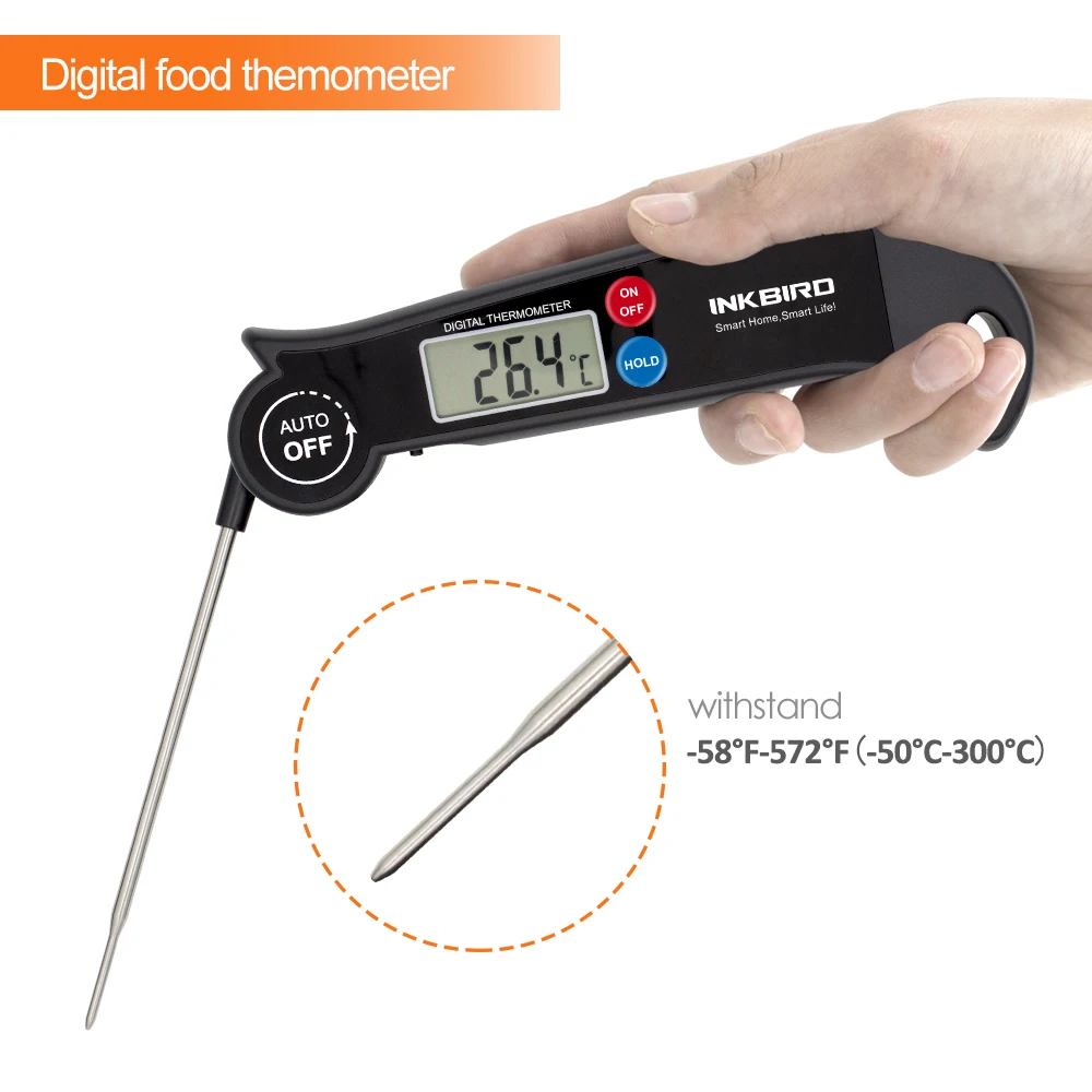 Inkbird HET-F001 digital fast read kitchen food cooking thermometer