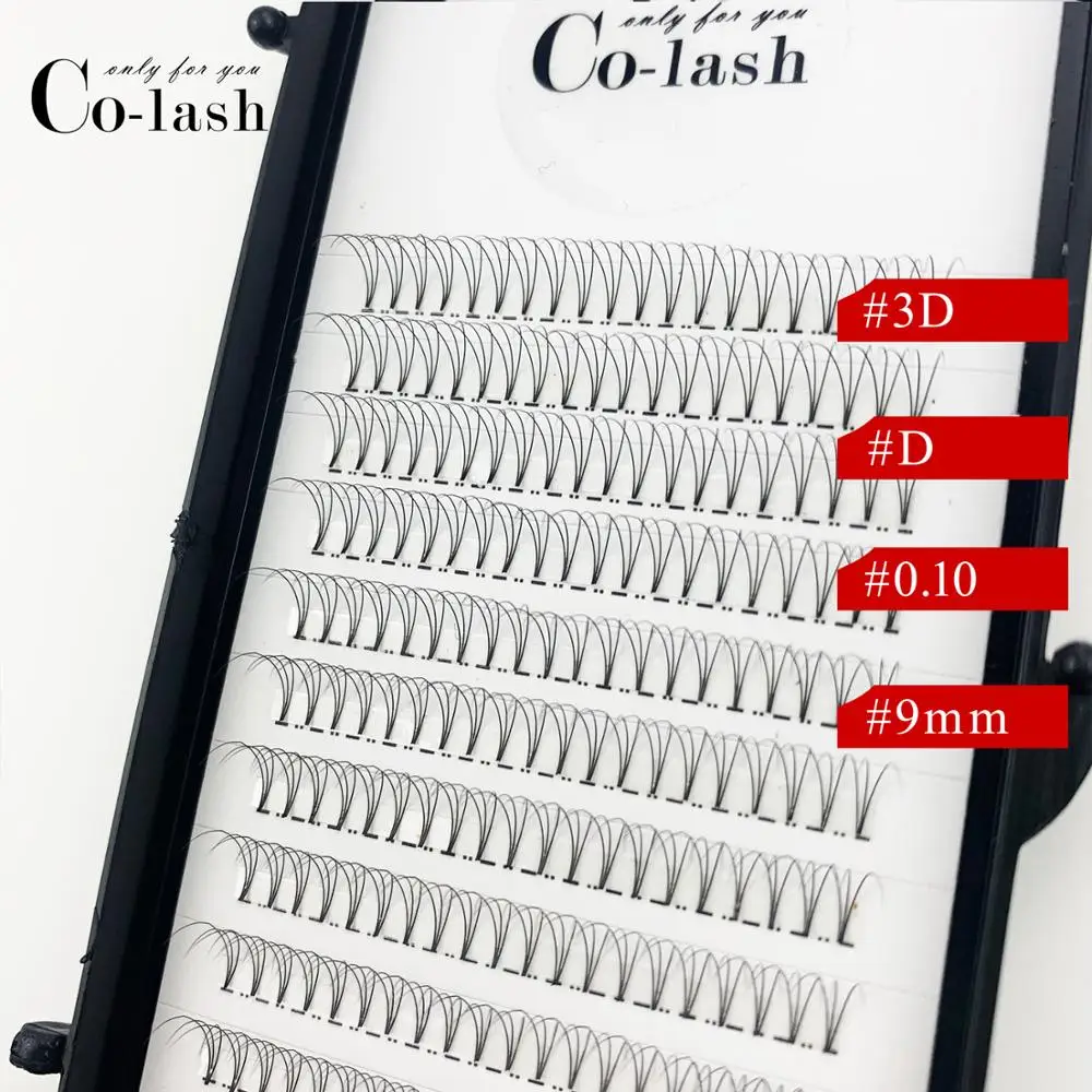 
100% Mink Eyelash Extension 3d Pre Glued Pre Made Fan 