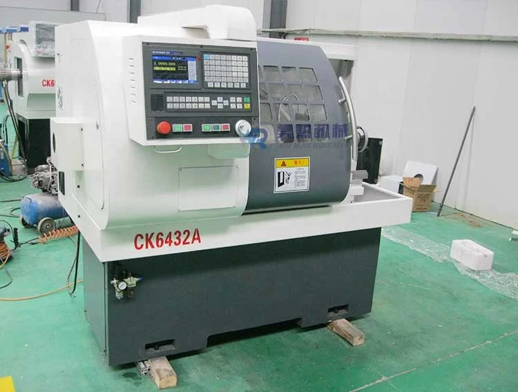 CNC Lathe CK6432 Chuck Lathe Process Cylinder Surface Lathe Services GSK