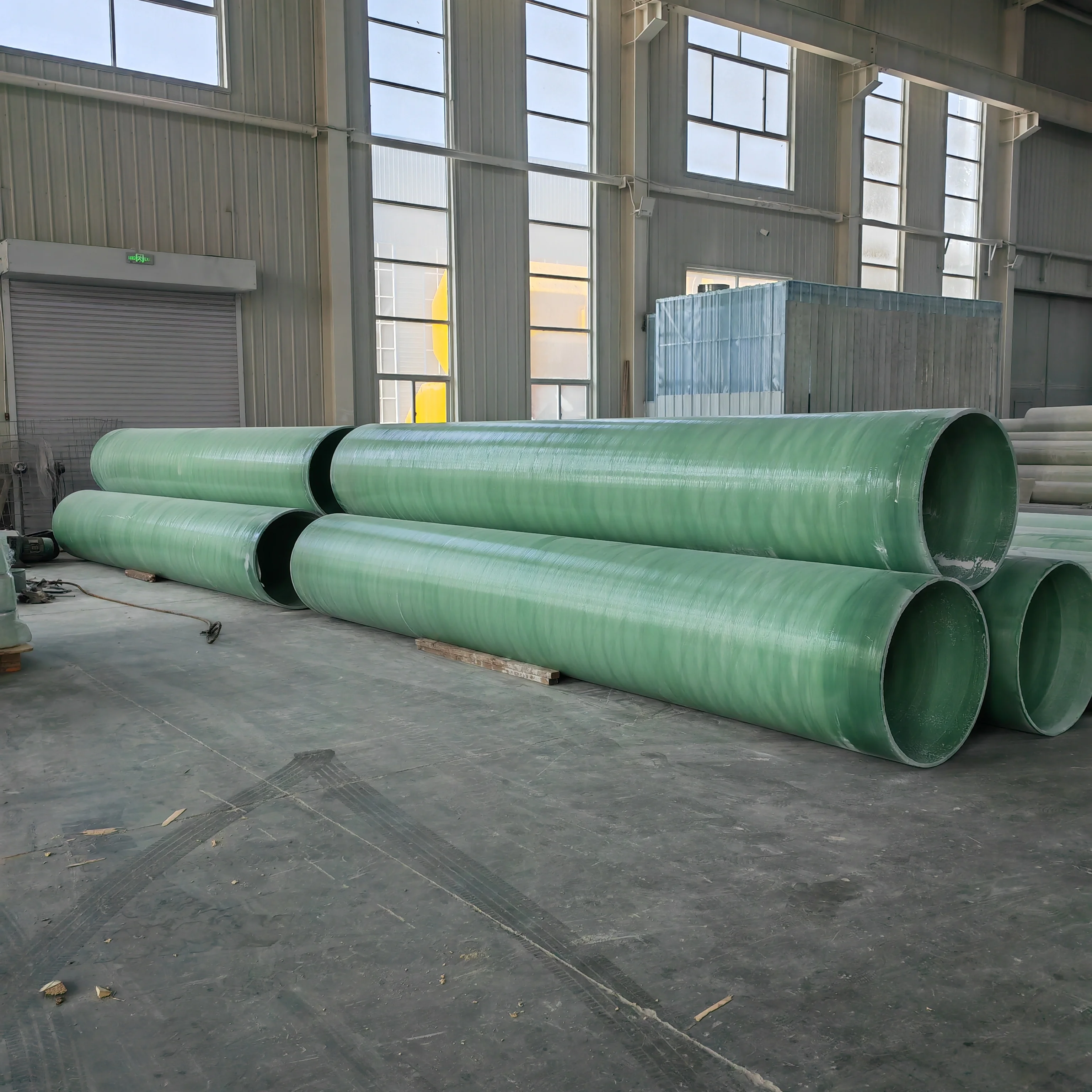 High strength fiberglass reinforced plastic FRP GRP pipe price