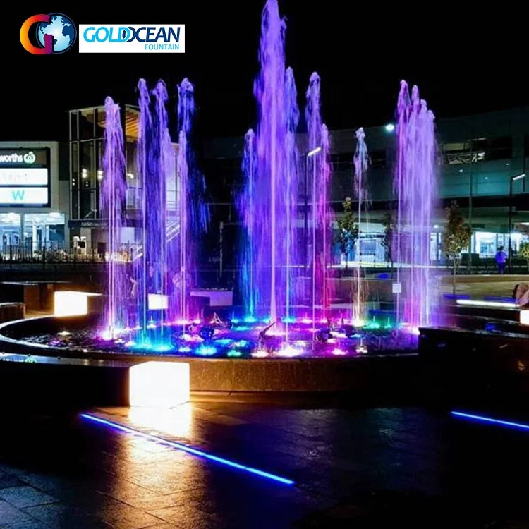 China Manufacturer Beautiful Outdoor Program Control Music Water Fountain
