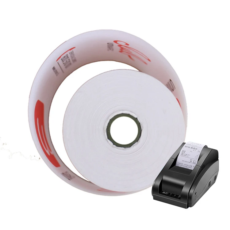 Producer bespoke 80x80 invoicing roll 3 1/8 cash paper roll 80mm thermal paper receipt rolls Smooth Cash paper