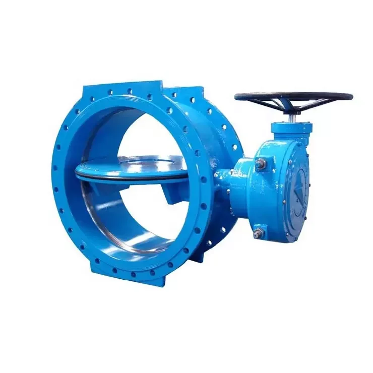 Worm Gear Ductile iron Flange Double Eccentric Butterfly Valve Series 14