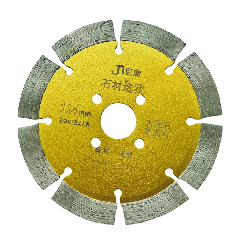 
New High Quality China Manufacture Segmented Diamond Saw Blade For Cutting Stone 