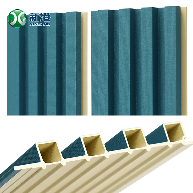 Indoor Wooden Grain PVC Wpc Interior Wall Panels Designs for Decoration