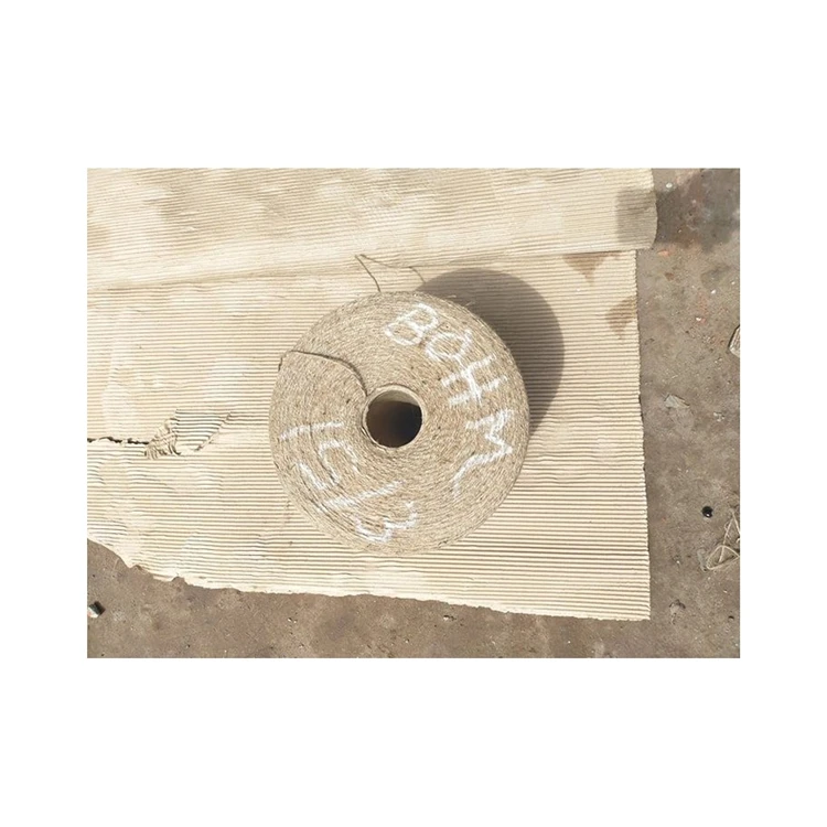 Cheap Factory Price natural color moisture-absorbent standard quality chunky yarn for roof heat insulation material