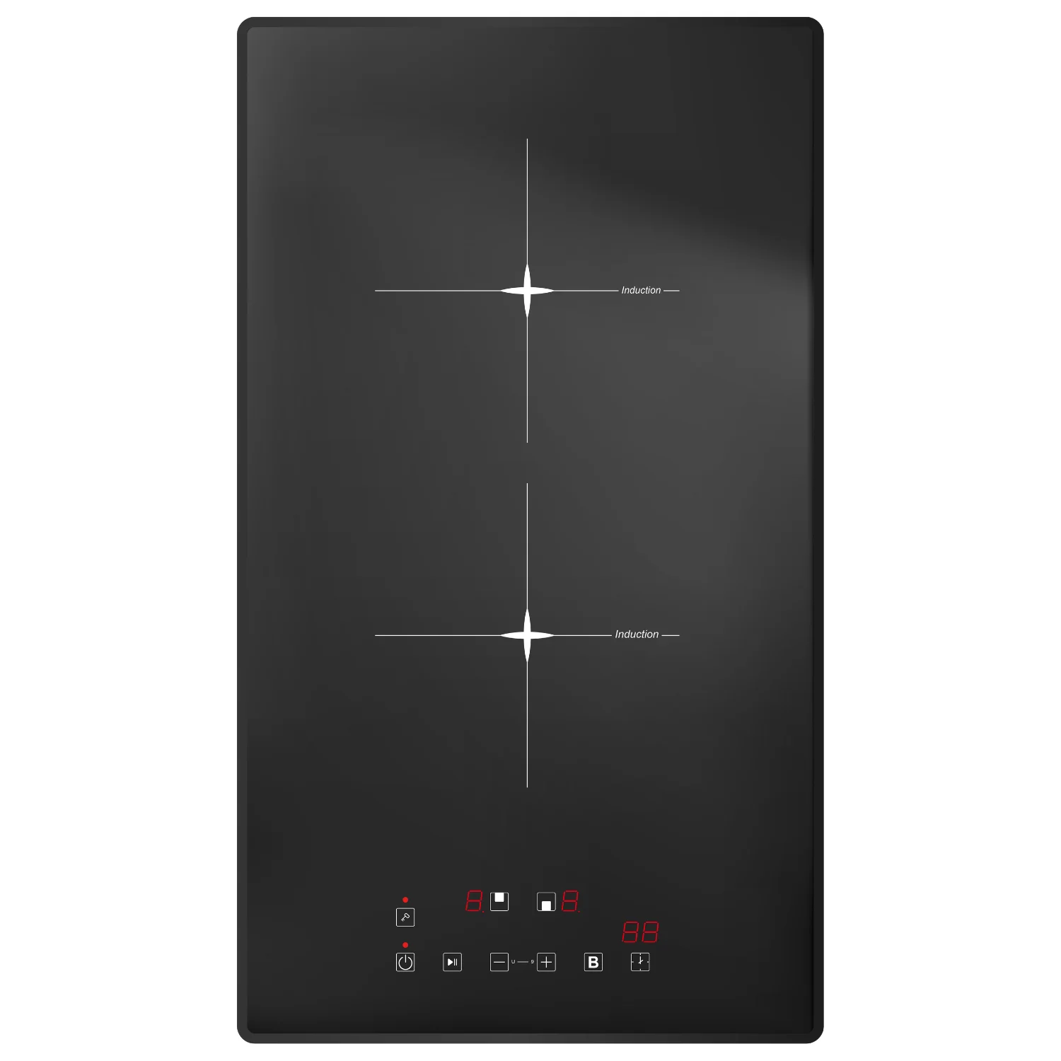 ODM OEM высокая мощность двойная плита 3600 Вт 2 горелки индукционная с функцией автоматического выключения