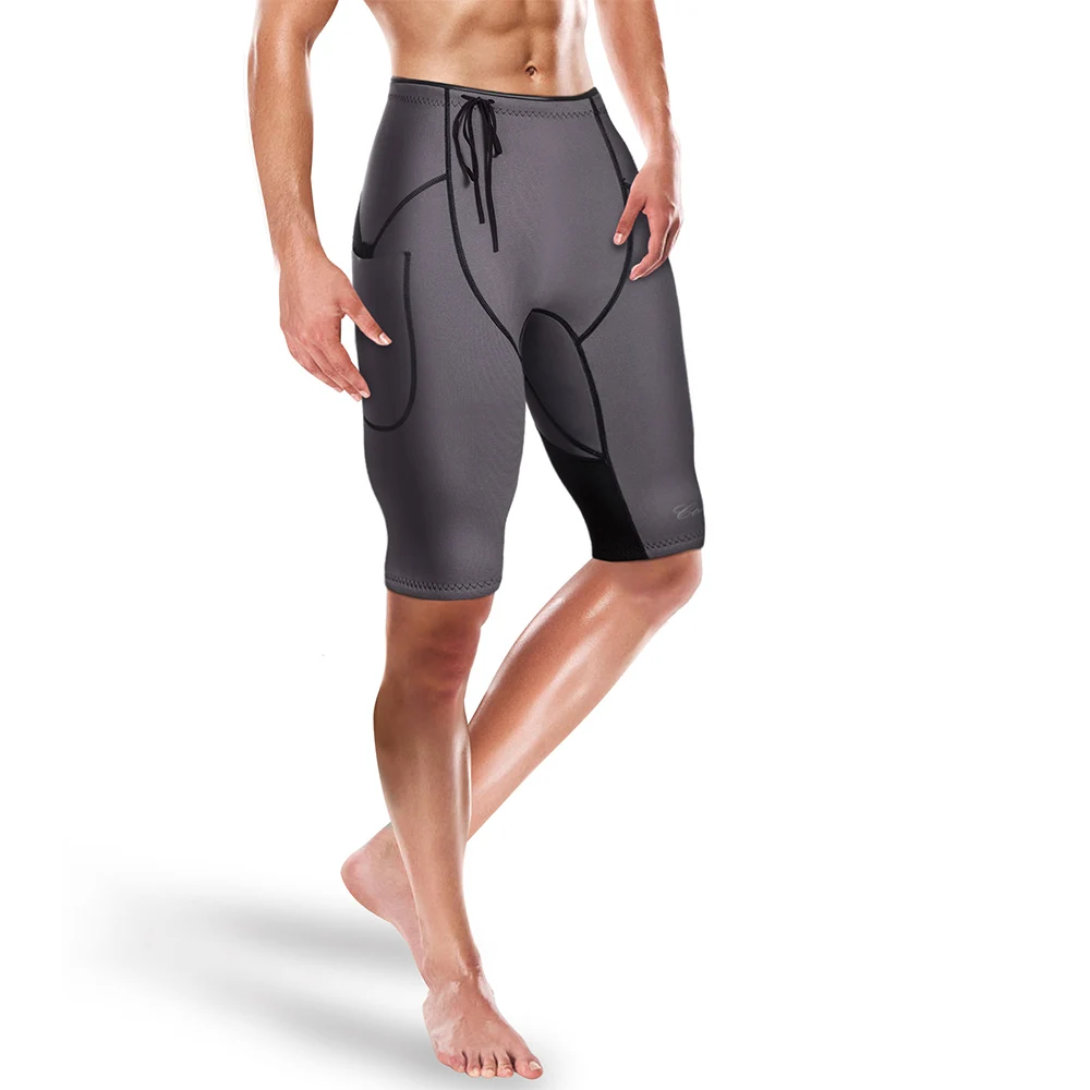 Ultra Stretch Neoprene Wetsuits Pants Snorkeling Black Surf Shorts Men with Pocket