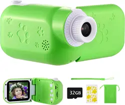 Kids Video photos Camera Toys For children Aged 3-10 Years 1080P 2.4 Inch 32GB SD Card Mini Camcorder