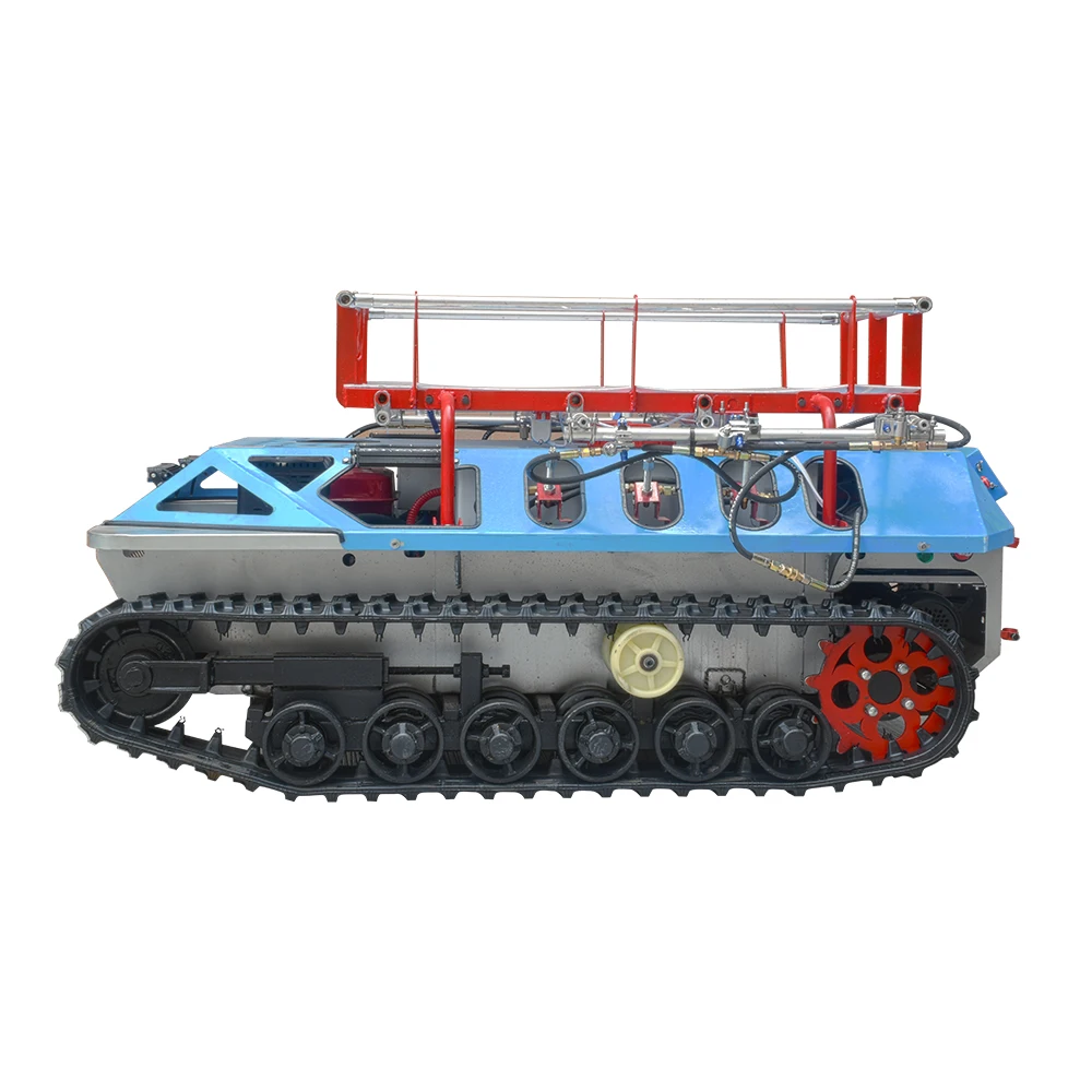 high efficiency 200L sprayer disinfection robot car vehicle autonomous remote control agriculture spraying machine