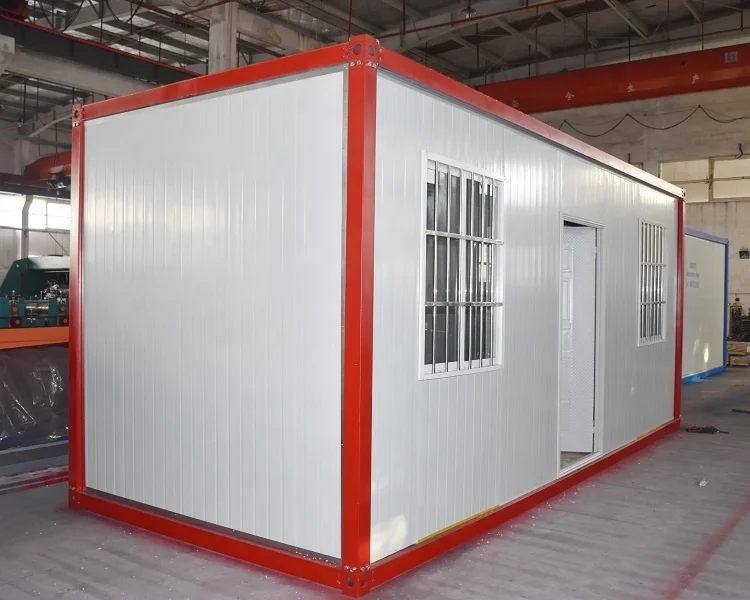 Low Cost Detachable Container With High Quality For Construction Galvanized Structure Flat pack Tiny Home