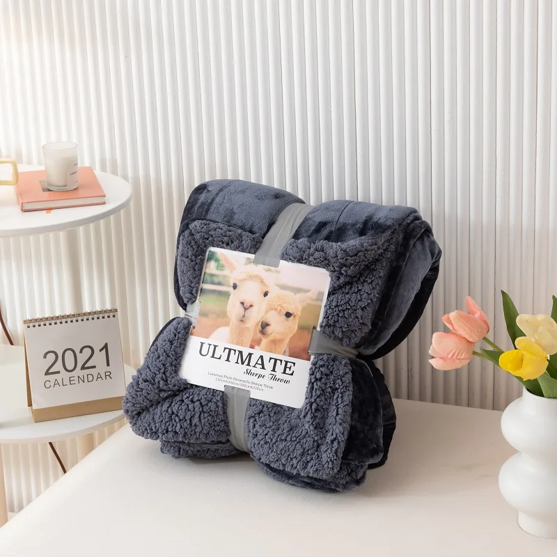 Hot selling throws blanket for sofa sherpa throw blankets fleece