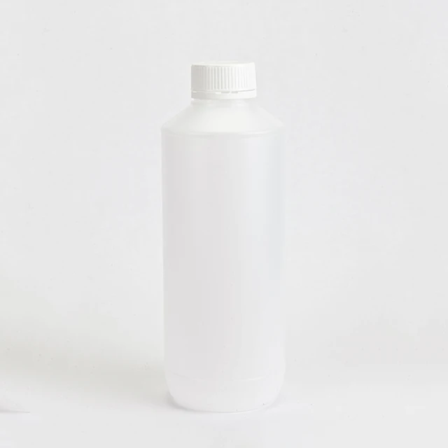 High Demand Natural Color 1000 ml Round Dispensing Bottle C/W Stopper & Locked Top Cover For Export