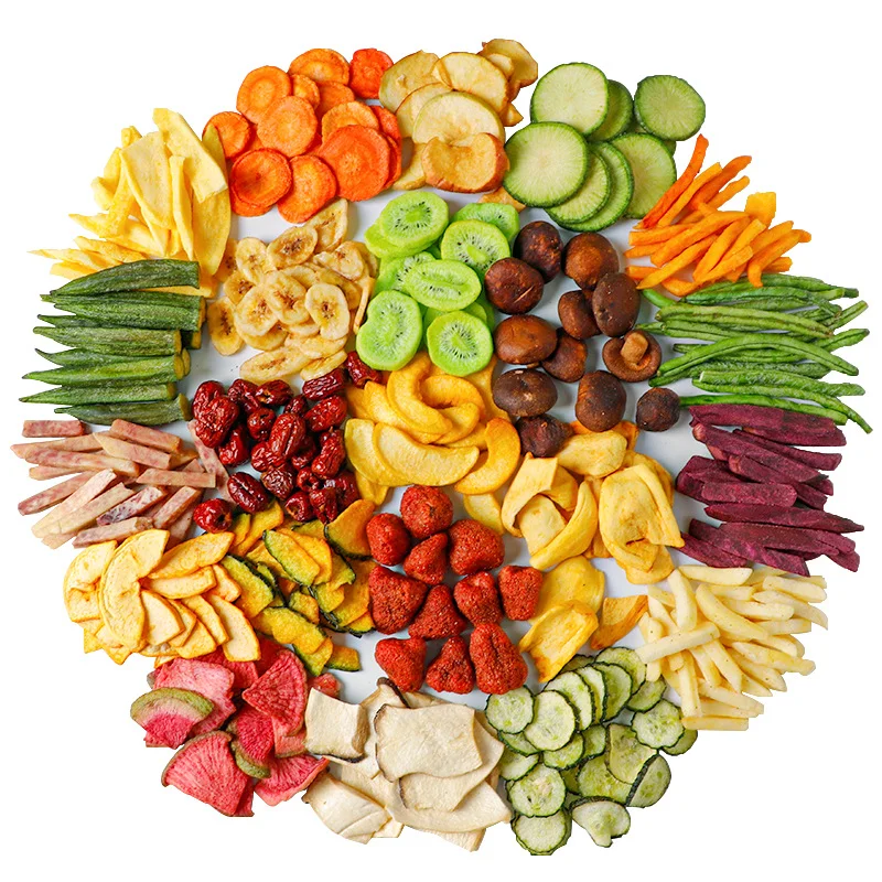 Oem Odm Китай обезвоженные Замороженные сушеные фрукты оптовые продажи вкусные миксы сухие закуски