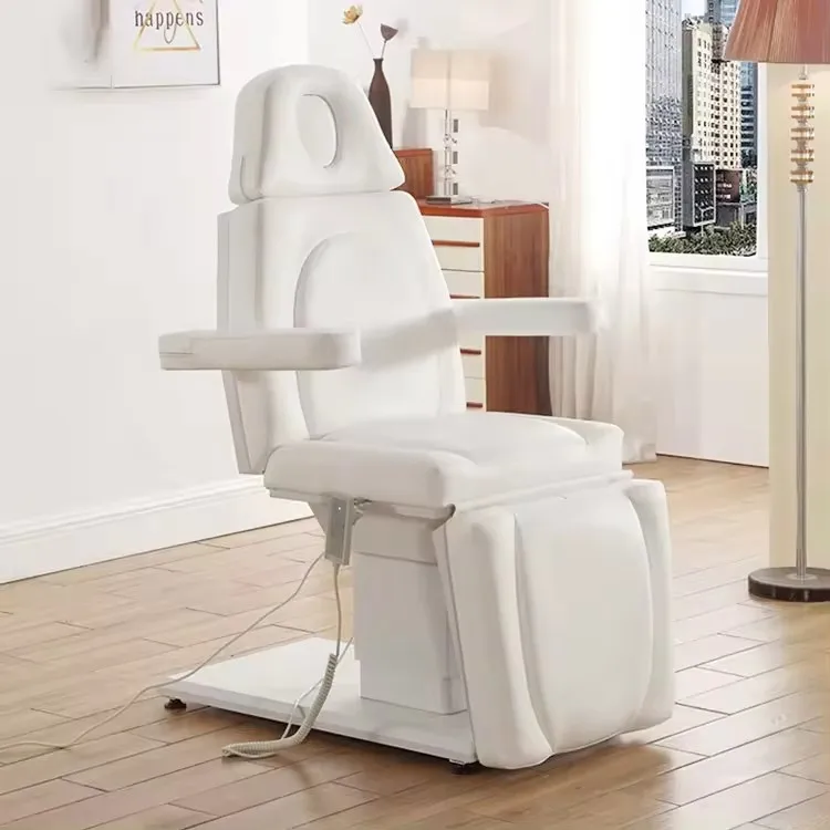 Amain High quality luxury automatic 3/4 motor tatoo massage table height adjustable multi-functional ENT Chair Massage Chair Bed