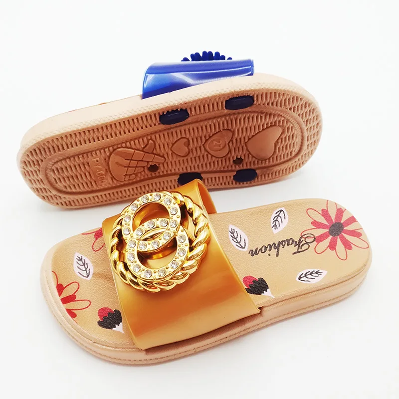 New style good quality Platform PVC Summer beach Kids Flip Flop Slippers