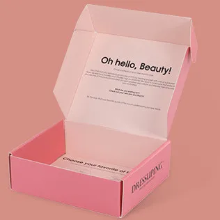 Custom Logo Foldable Corrugated Mailer Box For Cloth Packing Shipping Boxes For Shoes