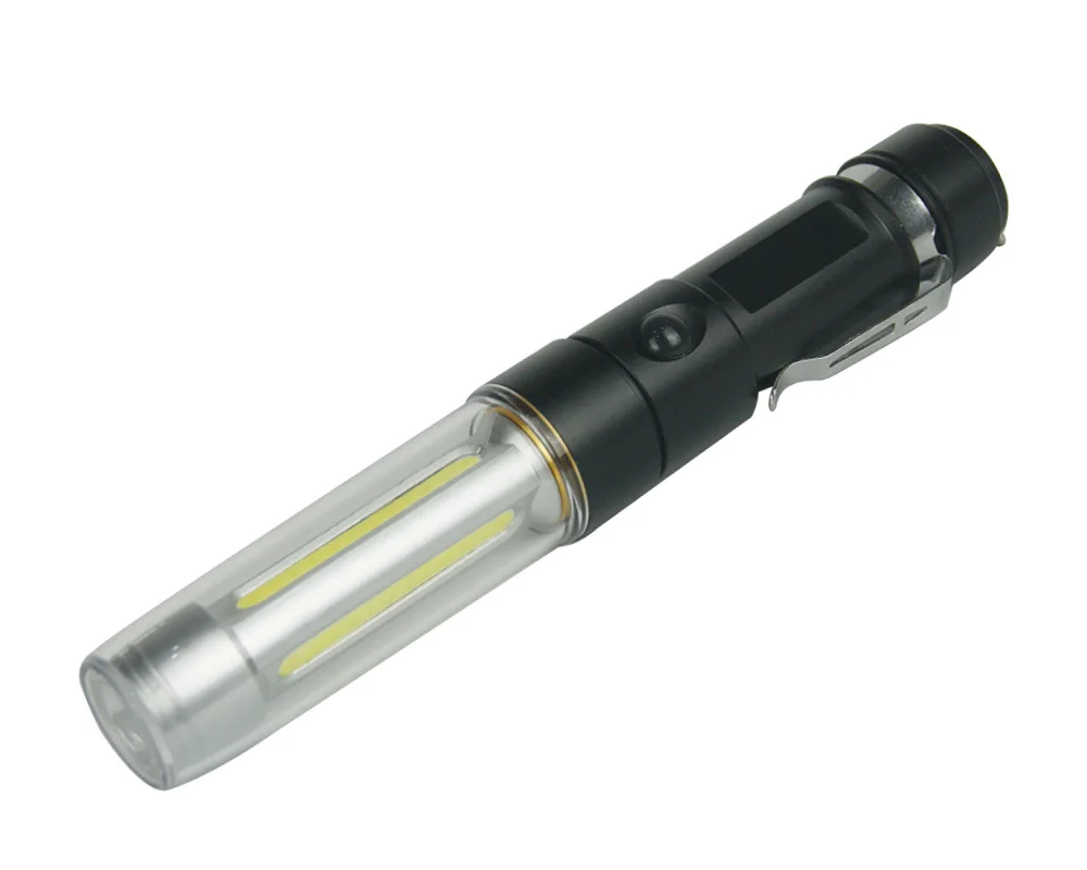 
Multifunctional aluminum led flashlights handheld strobe led torch light with magnetic and red light 