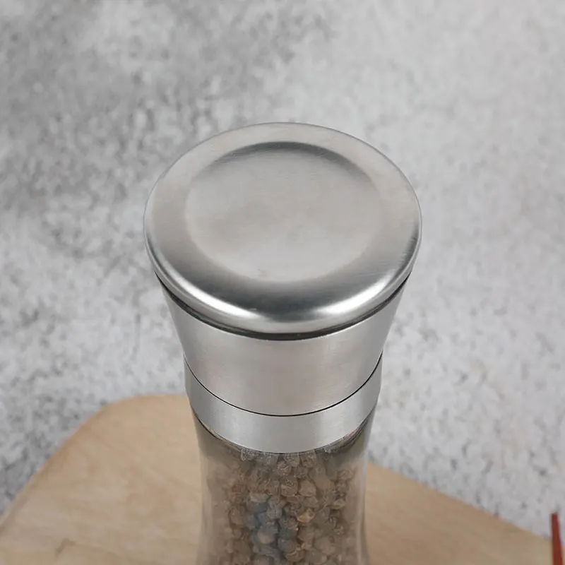 High Quality Hot Sale Salt and Black Pepper Spice Grinder Seasoning Grinding Bottle