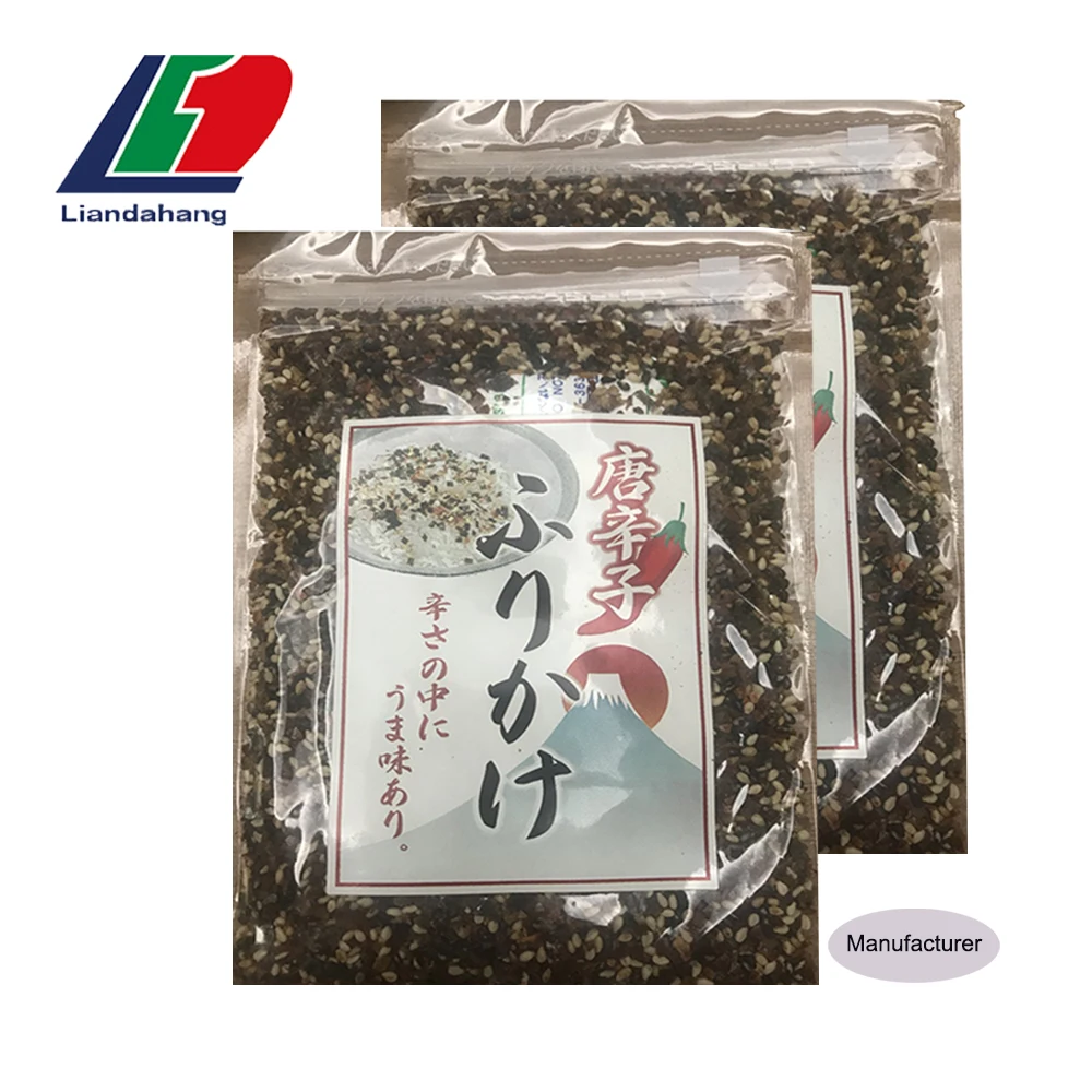 2024 Халяль HACCP Nori Komi furiikake японская многоцелевая приправа для сушеных цельных семян перца чили со вкусом сырого