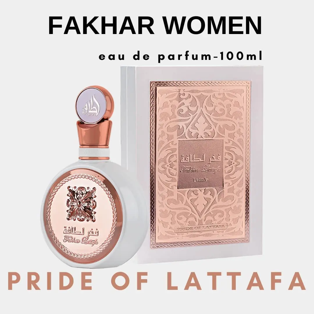 Eau De Parfum & Fragrance Lattafa Fakhar for Women Eau de Parfum Spray, 3.4 Ounce