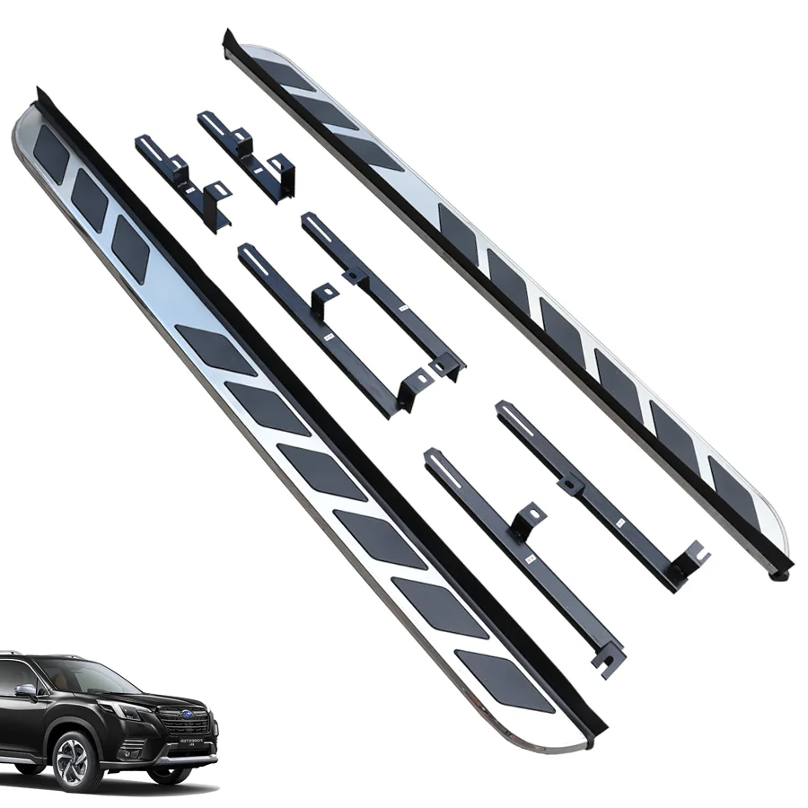 Серии subaru Outback Forester Tribeca subaruXV CROSSTREK алюминиевый сплав утолщенные ножные боковые педали легко вставлять и снимать