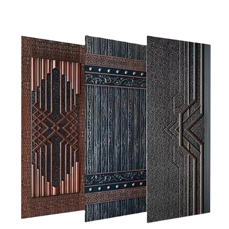 Latest Designs Mental Steel Door Skin Stamped Panel Cold Rolled Steel Sheet