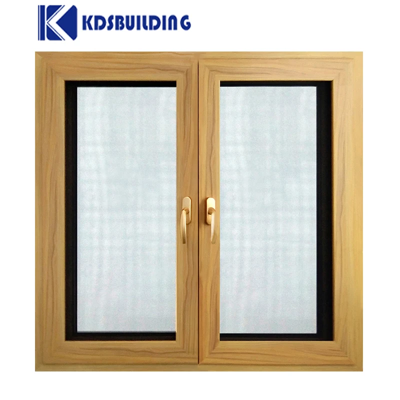 Hurricane Impact Crank Out Casement Aluminium Window Extrusions With Mosquito Mesh  For Home Design