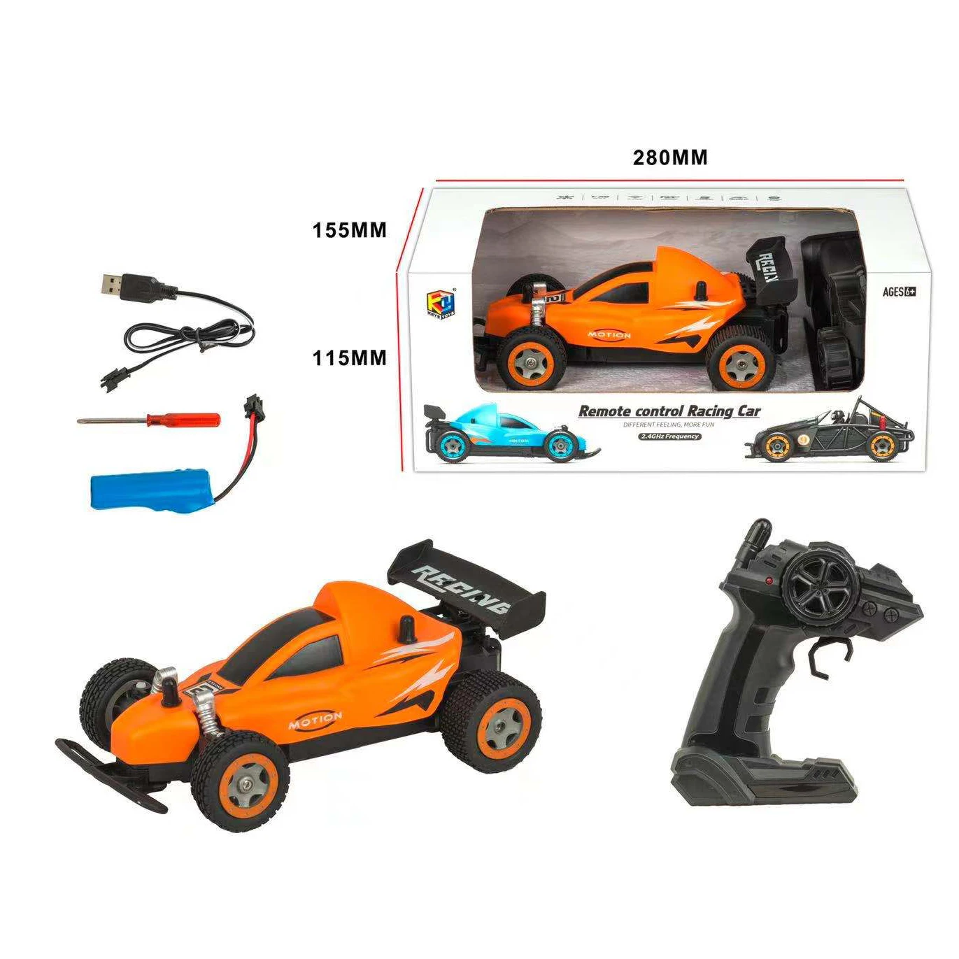 30mini action play  F1 1:20 model Car 30m range 2.4GHz 5 Channels 4WD RC Racing Car for kids