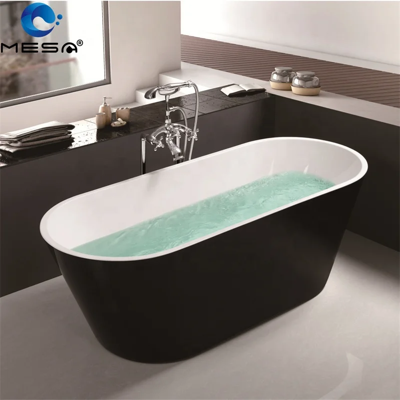 United States Warehouse dropshipping acrylic modern design freestanding bathtub used for bathroom