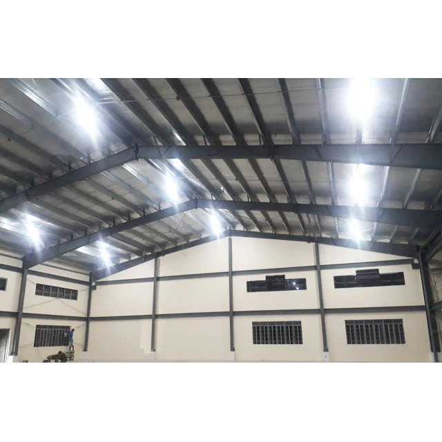 thailand good material hot sale frp prefab low cost steel metal cold rolled warehouse 50x100 feet ansteel building with cladding