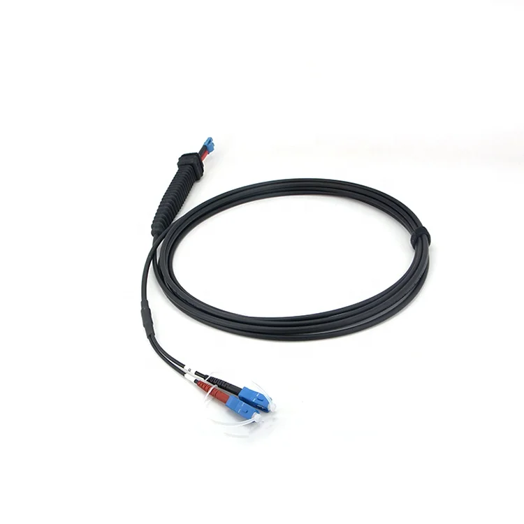 Waterproof NSN 12core 20 core ftta outdoor indoor lc upc armored sm cpri fiber optical ftta armoured patch cord