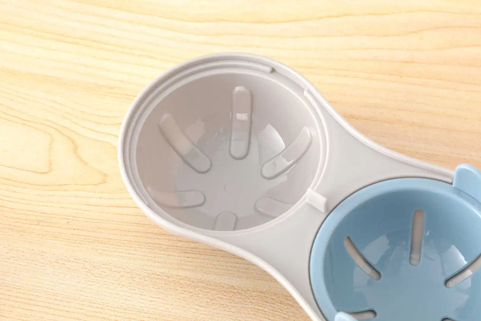 Breakfast magic Eggs Poacher Double Cup Egg Broiler Oven Breakfast Cookware Kitchen Steamed Poached