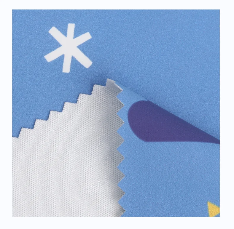 Hot sale  kids raincoat clothing cute printed synthet leather waterproof artificial leather matte fog faux