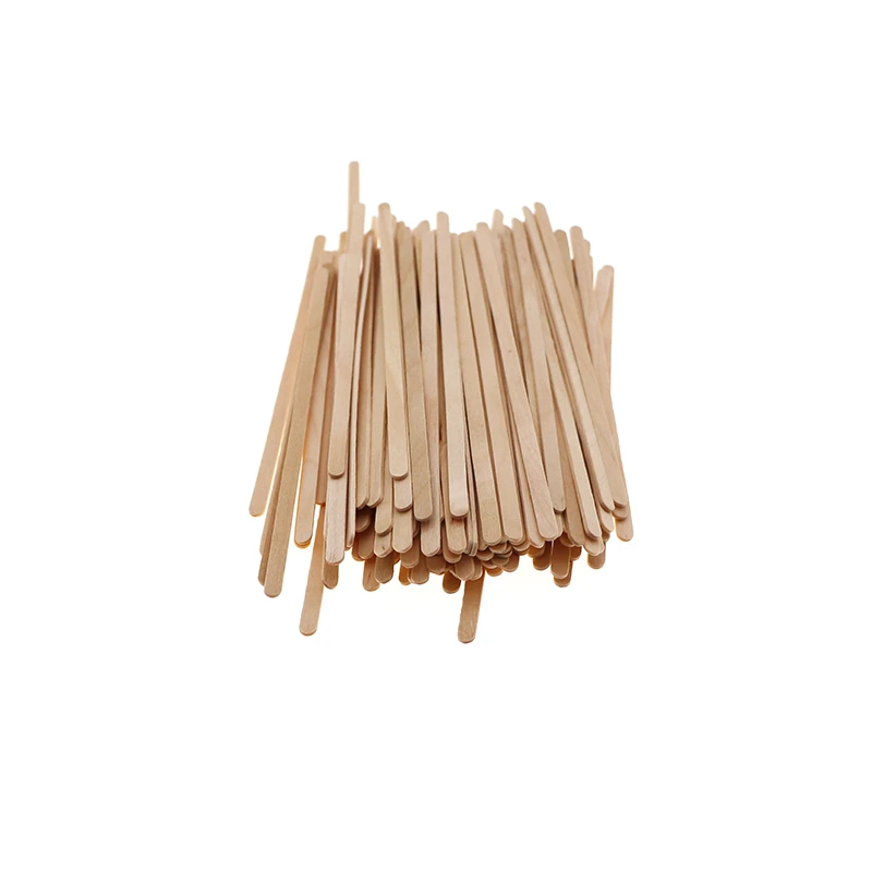 Wholesale Custom Disposable Wooden Coffee Stirrer For Vending Machine Use Wooden Vending Stirrers