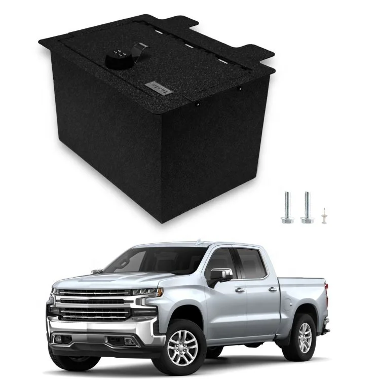 Up CHEVROLET SILVERADO GMC SIERRA 1500 SERIES PLUS 2020-2022 Аксессуары для автомобилей Автомобильная консоль безопасная всех серий хранения 2019